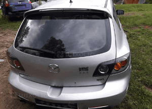 Mazda 3 BK 03-09 Klapa tylna szyba tylna w kolor 22V Spojler 2