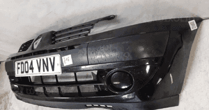 Zderzak przód przedni do renault clio ii 2 NV676 czarny 3