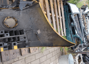 RENAULT CLIO II LIFT ZDERZAK PRZÓD PRZEDNI LIFT ZŁOTY 8