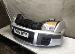 Kompletny przód, zderzak przód, pas przedni, ćwiartki, fartuchy podłużnice ford fusion lift fl  lampy 62 srebrny 3