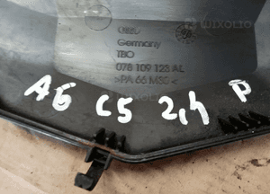 Osłona obudowa rozrządu Audi A6 C5 2.4 V6 078109123AL 6