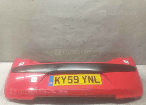 Zderzak tył tylny do hyundai I10 czerwony kod lakieru H4 1
