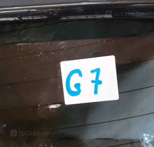Klapa tył tylna bagażnika do ford fiesta vii 7 szary 2