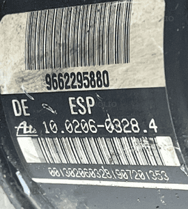 Pompa abs peugeot citroen 9662295880 org fv 2