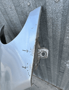 MERCEDES ML 163 błotnik przód przedni  744   prawy lift 2