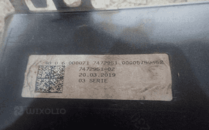 Blenda klapy na klape bmw I3 lift 3