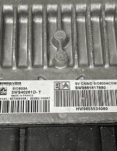 KOMPUTER SILNIKA PEUGEOT CITROEN 9661617880 ORG FV 2