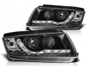 Lampy reflektory skoda fabia od 1999 do 2008 daylight black 2