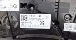 Licznik zegary vw golf vii 74870KM 5G1920741D 7