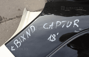 Błotnik prawy tylny CWIARTKA  RENAULT CAPTUR I 8