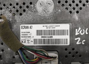 Wyświetlacz ekran monitor nawigacji renault koleos i 280341448R 2008-2015 4