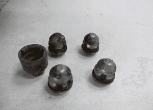 JAGUAR XJ X351 XF X250 NAKRĘTKI ZABEZPIECZAJĄCE 3