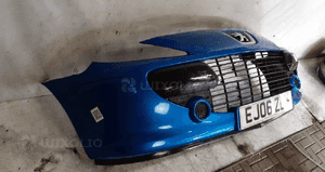 Zderzak przód przedni do peugeot 307 lift fl kmf kmfd niebieski 4