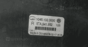 Vw touran 5TA halogen prawy 5