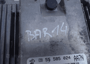 OPEL INSIGNIA ASTRA KOMPUTER SILNIKA 55585024 AA7N KLUCZUK STACYJKA RADOM 3