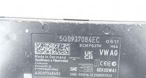 MODUŁ STEROWNIK BCM KOMFORTU AUDI VOLKSWAGEN SKODA 5Q0937084EC 5