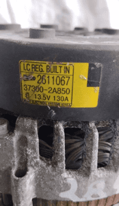ALTERNATOR KIA HUYNDAI 1.6 1.7 CRDI 37300-2A850 6
