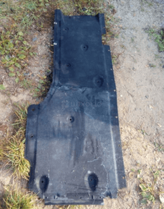 Porsche cayene mk1 osłona podwozia płyta plastik 1