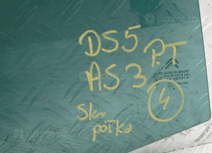 Szyba prawy tył citroen DS5 2