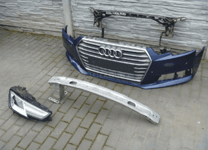 Audi A4 B9 8W0 zderzak przedni atrapa oryginał 2