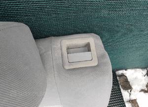 Fotele Fotel Kanapa Welur Jasne Siwe Podlokietnik VW Golf IV 4 3 drzwi komplet 34