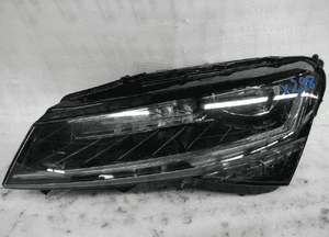 Skoda superb iii lift crystal full led idealna lampa przednia lewa 1