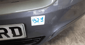Zderzak przód przedni opel zafira b 2 ii Z163 szary 2