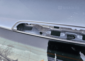 Klapa Bagaznika Szyba Srebrna Szara Audi A3 8P Sportback 5 D Drzwi 7