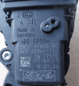 Ford Focus MK2 C-Max Volvo V50 1.6 1.8 2.0 TDCI pedal potencjometr gazu 4M51-9F836- AJ AH 3M51-9F836 AE AF 8