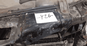 Pas przedni opel corsa d benzyna 1.0 1.2 1.4 1.6 belka wzmocnienie czołowe okular chłodnica wody 2