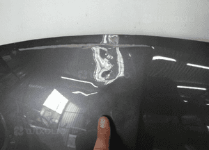 Opel crossland x lift maska przednia pokrywa silnika 6