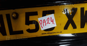 ^ ZDERZAK TYŁ TYLNY DO TOYOTA YARIS I LIFT FL 2O9 CZARNY 4