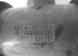 Przepływomierz powietrza mercedes 0000940948 0280217114 7