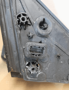 Lusterko lewe 8 pin renault laguna iii TED69 srebrny 5