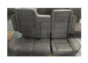 Tylna kanapa skórzana szara Range Rover Classic