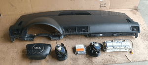 Konsola poduszki pasy AIRBAG sensor zestaw naprawczy Audi A4 B6 10