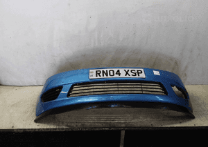 Zderzak przód przedni ford fiesta MK.6 6 vi niebieski błękitny 1