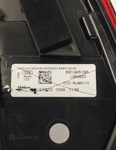 AUDI Q5 E-TRON 22- BLENDA LAMPA TYŁ TYLNA ORYGINAŁ 27