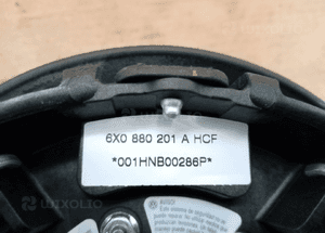 Poduszka kierowcy kierownicy AIRBAG VW Polo 6N2 6X0880201A 5