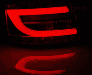 Lampy diodowe do audi A6 C6 sedan od 2004 do 2008 roku black led 7PIN 3