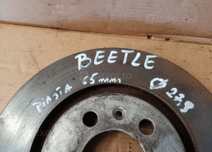 Tarcze hamulcowe klocki przód przednie 280mm VW New Beetle 6