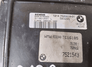 STEROWNIK SILNIKA KOMPUTER MINI COOPER R50 1.6B 7520019 3