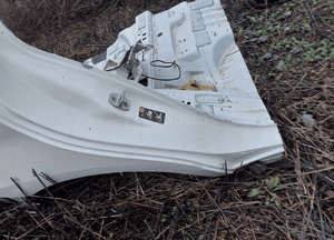 Błotnik tył prawy ćwiartka mercedes ml W166 2