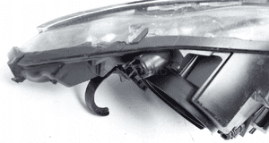 Citroen DS4 lift 2011- xenon lampa prawa przód prawa przednia 9808718180 6