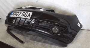 Zderzak przód przedni do opel corsa d halogeny Z20R czarny 3