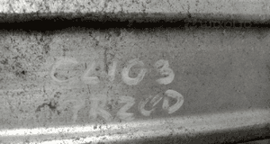 RENAULT CLIO III belka zderzaka przednia przód aluminiowa 2005-2012 8200834849A 4