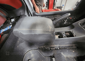 Vw eos podłokietnik skórzany pod cd zmieniarke 2