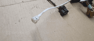 Wiązka instalacja drzwi lewy przód Audi A4 B5 FL 8D1971663AL 3