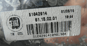 Prawa przedni 51842914 Fiat Panda HALOGEN PRAWY 3