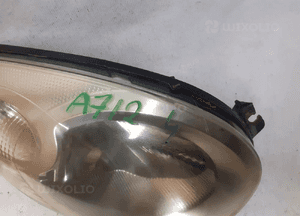 Przod przednia lampa prawa citroen C1 2